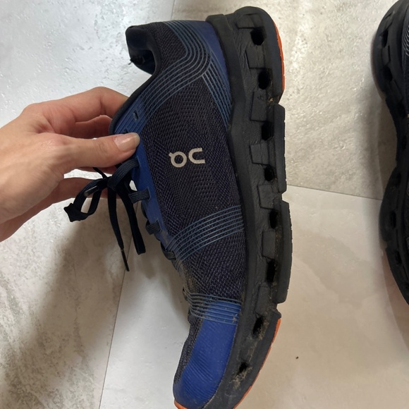 On Cloudgo Men’s 9 Indigo/Ink Navy Blue Sneakers - Picture 6 of 13